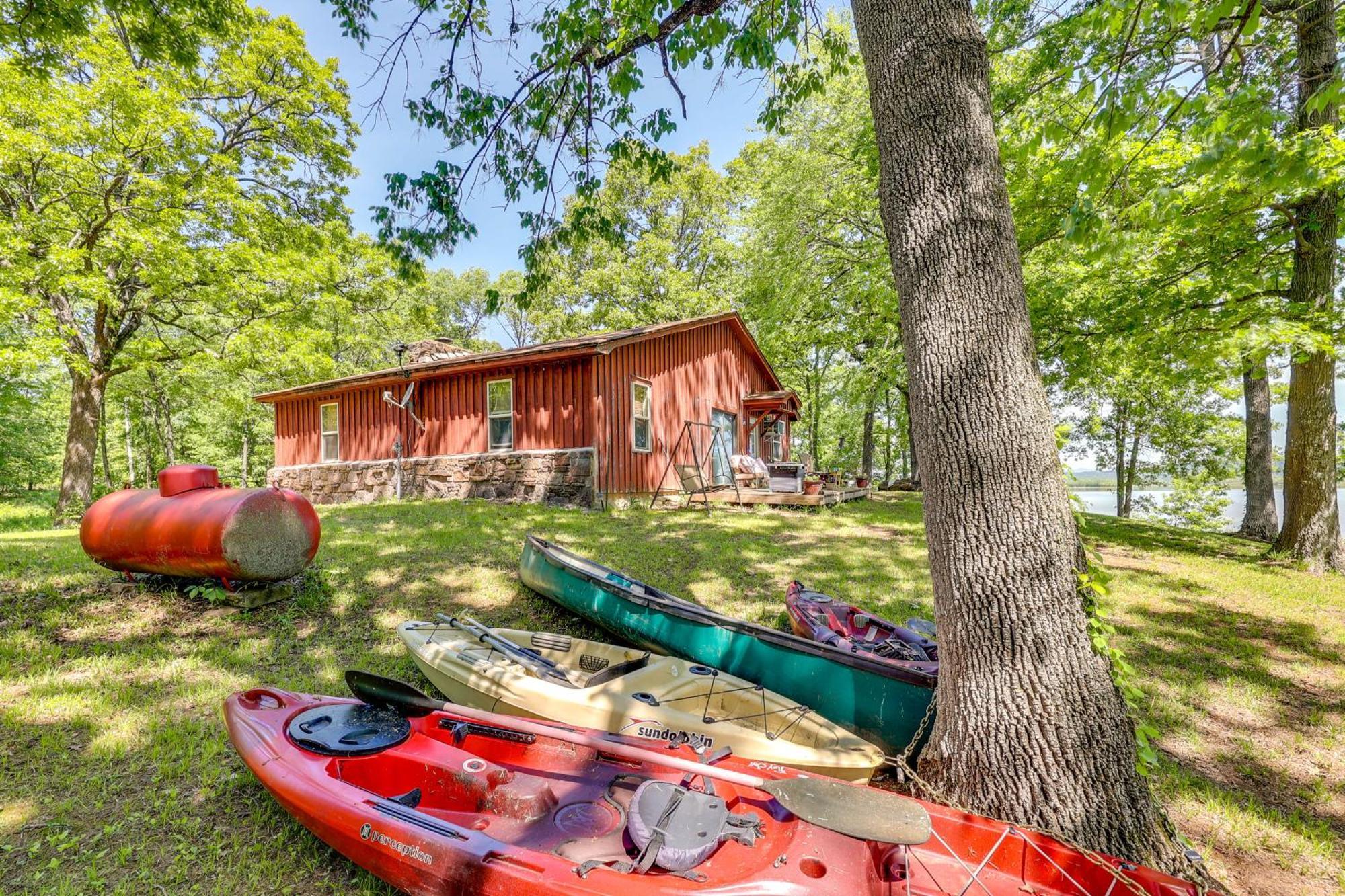 Rural Arkansas Vacation Rental With Lake Access Scranton Exterior foto