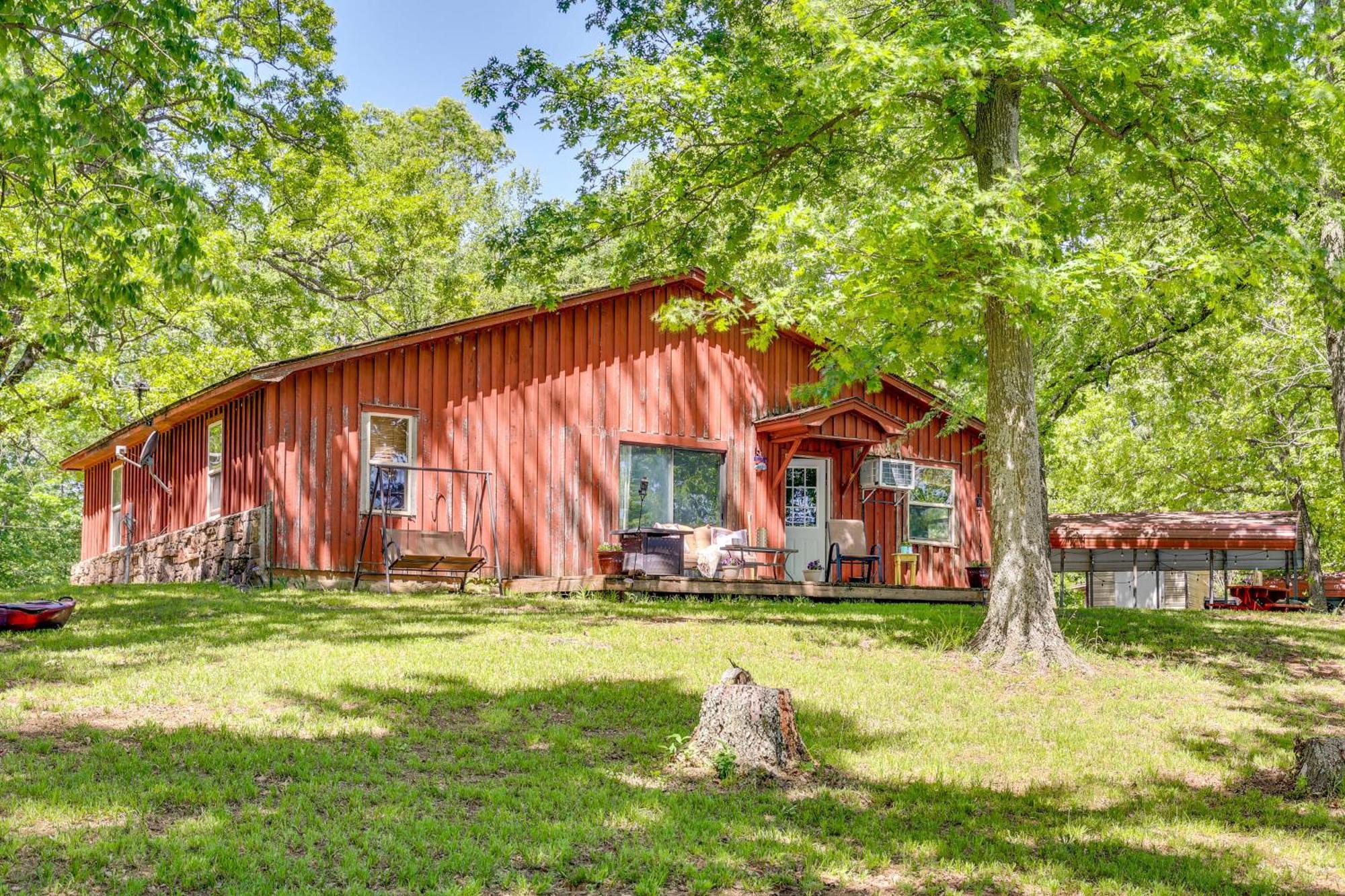 Rural Arkansas Vacation Rental With Lake Access Scranton Exterior foto
